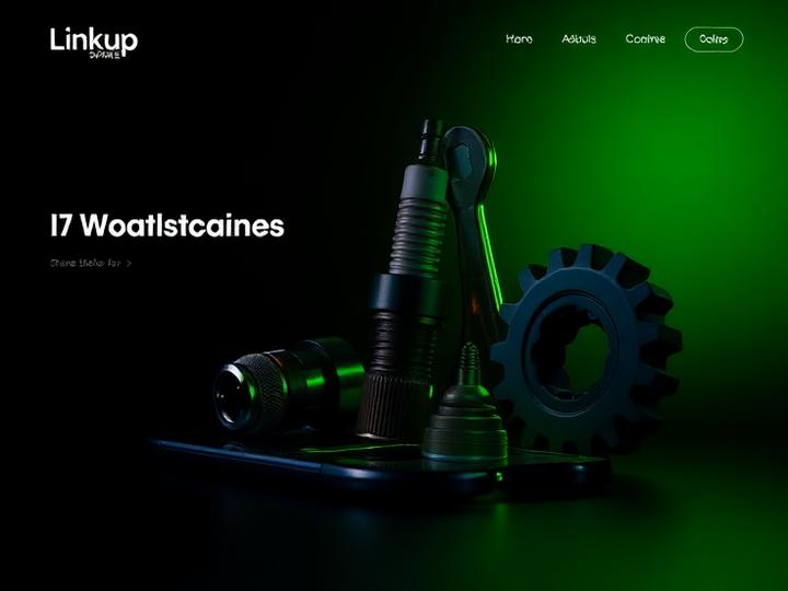 Linkup Spares website preview